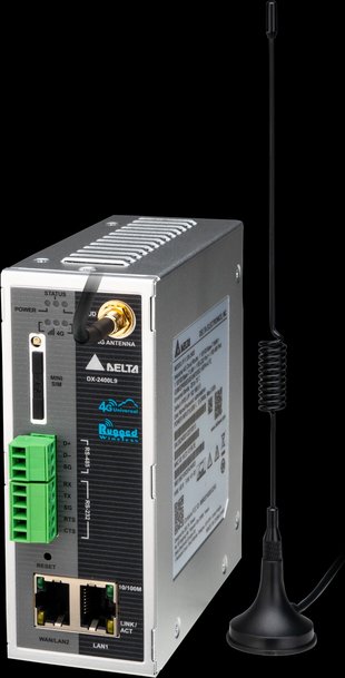 Delta Introduces DX-2400L9 Series Industrial 4G/WAN Routers